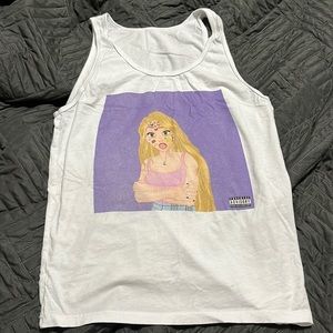 Rapunzel Olivia Rodrigo “sour” album cover tank